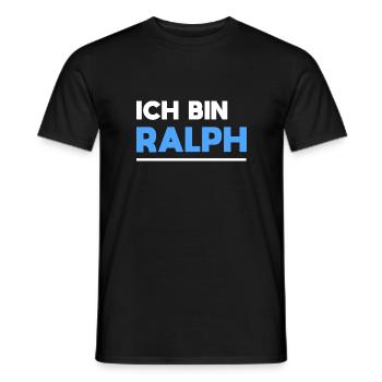 Ralph Name Spruch für stolze Ralphs - Männer T-Shirt - Schwarz - Vorne - AI Model Male 178 light (178cm)