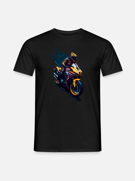 Sport motorcycle - Men's T-Shirt - black