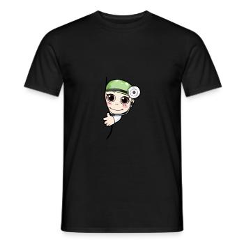 Baby Arzt Schwanger Schwangerschaft - Männer T-Shirt - Schwarz - Vorne - AI Model Male 178 light (178cm)