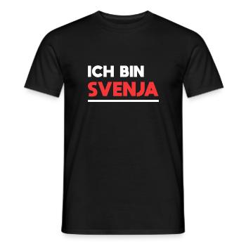 Svenja Name Spruch für stolze Svenjas - Männer T-Shirt - Schwarz - Vorne - AI Model Male 178 light (178cm)