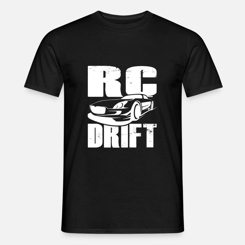 RC - Drift - Männer T-Shirt - Schwarz