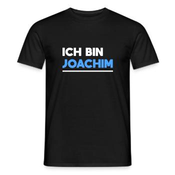 Joachim Name Spruch für stolze Joachims - Männer T-Shirt - Schwarz - Vorne - AI Model Male 178 light (178cm)