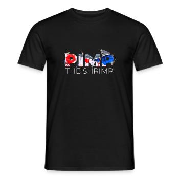 Shrimp Fan Pet Design für stolze Shrimp Fans - Männer T-Shirt - Schwarz - Vorne - AI Model Male 178 light (178cm)