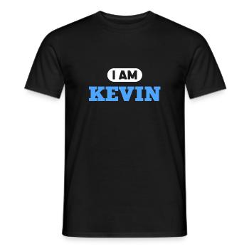Kevin Name Spruch für stolze Kevins - Männer T-Shirt - Schwarz - Vorne - AI Model Male 178 light (178cm)