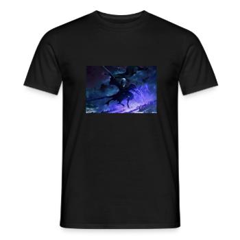 Appel - T-shirt homme - noir - Devant - AI Model Male 178 light (178cm)