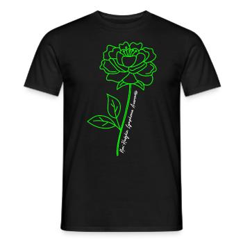 Le cancer de la conscience du lymphome non hodgkinien vaincre le Che - T-shirt homme - noir - Devant - AI Model Male 178 light (178cm)
