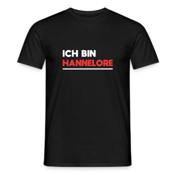 Hannelore Name Spruch für stolze Hannelores - Männer T-Shirt - Schwarz - Vorne - AI Model Male 178 light (178cm)