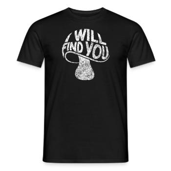 Je vais vous trouver cadeau - T-shirt homme - noir - Devant - AI Model Male 178 light (178cm)