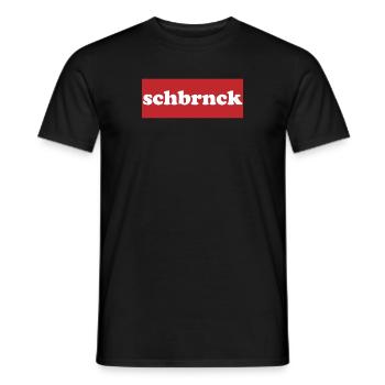 Lustiges Politiker Satire Schabernack Shirt - Männer T-Shirt - Schwarz - Vorne - AI Model Male 178 light (178cm)