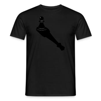 Chess Player Chess Games Chess Pun - Männer T-Shirt - Schwarz - Vorne - AI Model Male 178 light (178cm)