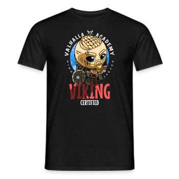 Viking certified - Guerrier - T-shirt homme - noir - Devant - AI Model Male 178 light (178cm)