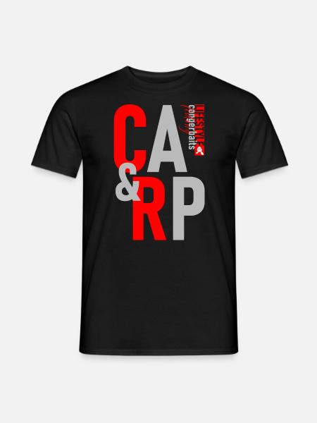 Karpfen-König: Das Perfekte Geschenk für Angelfans - Männer T-Shirt - Schwarz