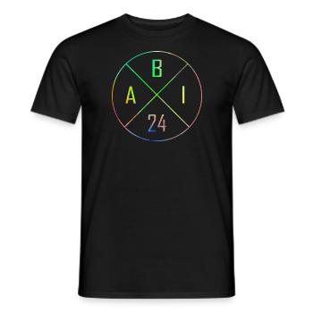 ABI 24 - Männer T-Shirt - Schwarz - Vorne - AI Model Male 178 light (178cm)