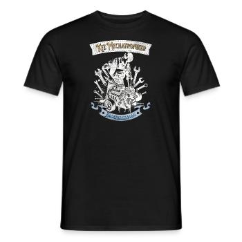 Kfz Mechatroniker Abschluss Mechatroniker Geschenk - Männer T-Shirt - Schwarz - Vorne - AI Model Male 178 light (178cm)