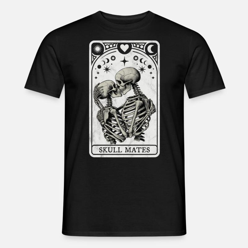 Skull Mates Tarot - T-shirt homme - noir