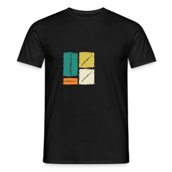 Joueur de flûte - T-shirt homme - noir - Devant - AI Model Male 178 light (178cm)