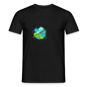 Joueur de flûte - T-shirt homme - noir - Devant - AI Model Male 178 light (178cm)
