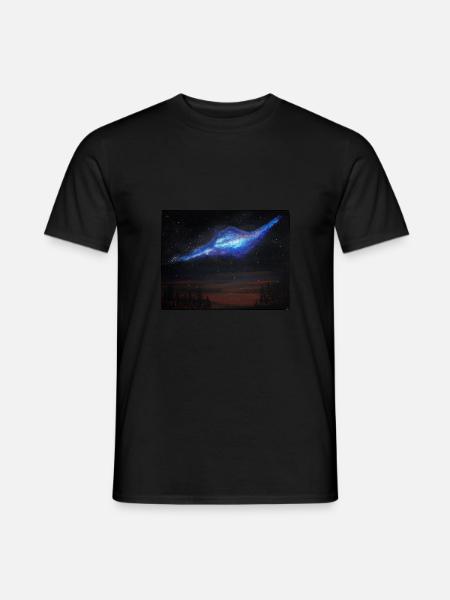 Watcher of the galaxy - Men's T-Shirt - black