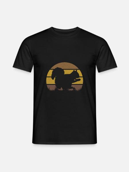 Squirrel - Men's T-Shirt - black