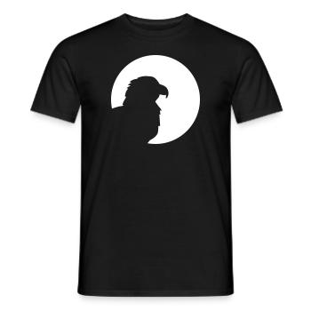 Adler - Männer T-Shirt - Schwarz - Vorne - AI Model Male 178 light (178cm)