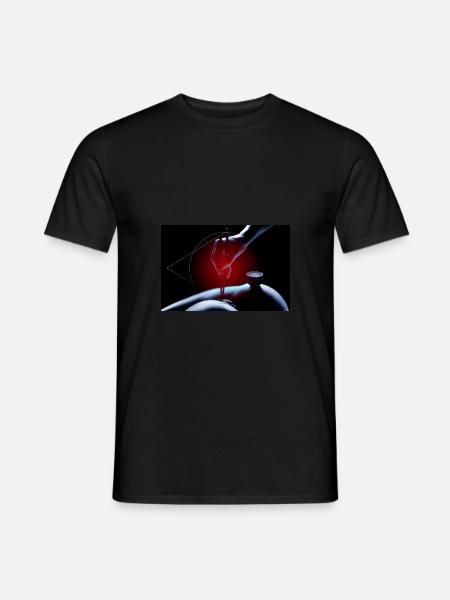 Flood porn - Funkographer - T-shirt homme - noir