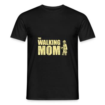 Gift mother's day mom mother aunty funny mommy - Men's T-Shirt - black - Front - AI Model Male 178 light (178cm)