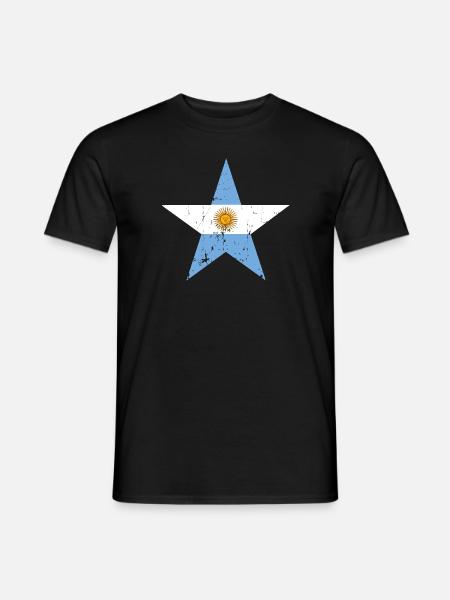 Argentine - T-shirt homme - noir
