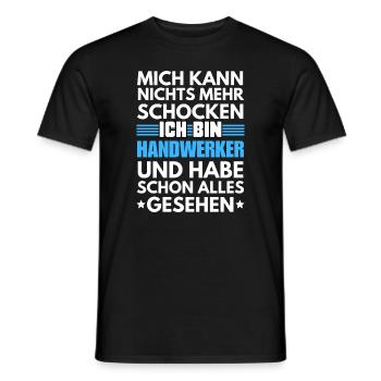 Artisan non choquable - T-shirt homme - noir - Devant - AI Model Male 178 light (178cm)