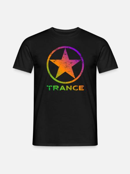 Trance Music - We Love Trance Uplifting Psytrance - Men's T-Shirt - black