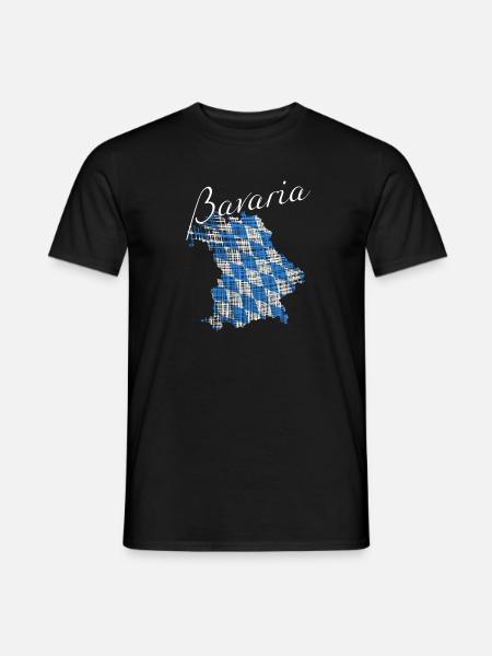 Bayern - Männer T-Shirt - Schwarz