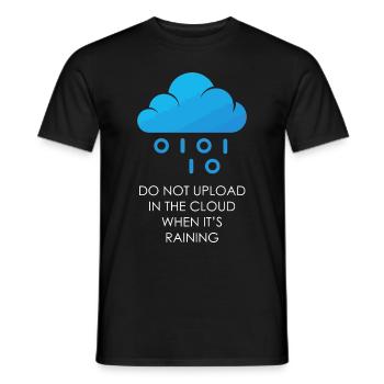 Programmeur Coder Développeur de logiciels - T-shirt homme - noir - Devant - AI Model Male 178 light (178cm)