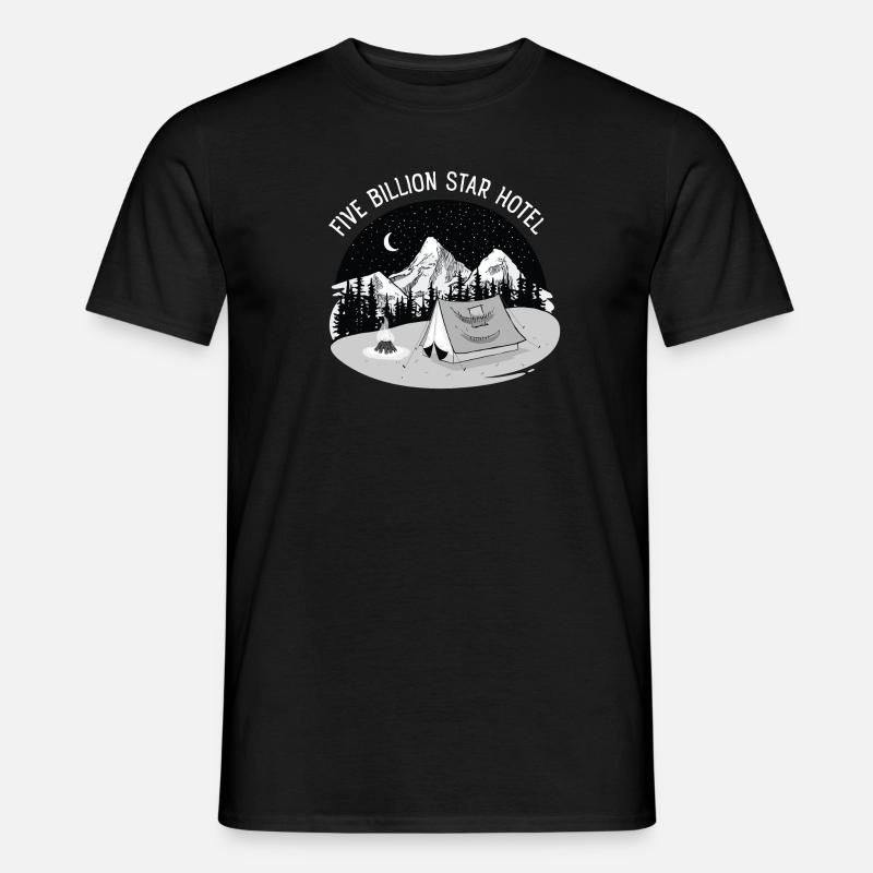5 Billion Star Hotel - Männer T-Shirt - Schwarz