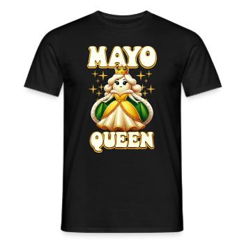 Mayonnaise - Männer T-Shirt - Schwarz - Vorne - AI Model Male 178 light (178cm)