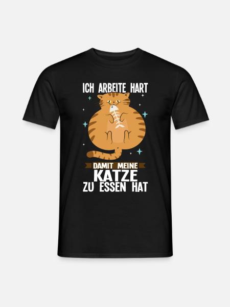 Katze Katzenliebhaber Kätzchen Katzenbesitzer - Männer T-Shirt - Schwarz