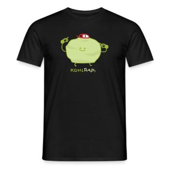 Chou-rappeur drôle - T-shirt homme - noir - Devant - AI Model Male 178 light (178cm)