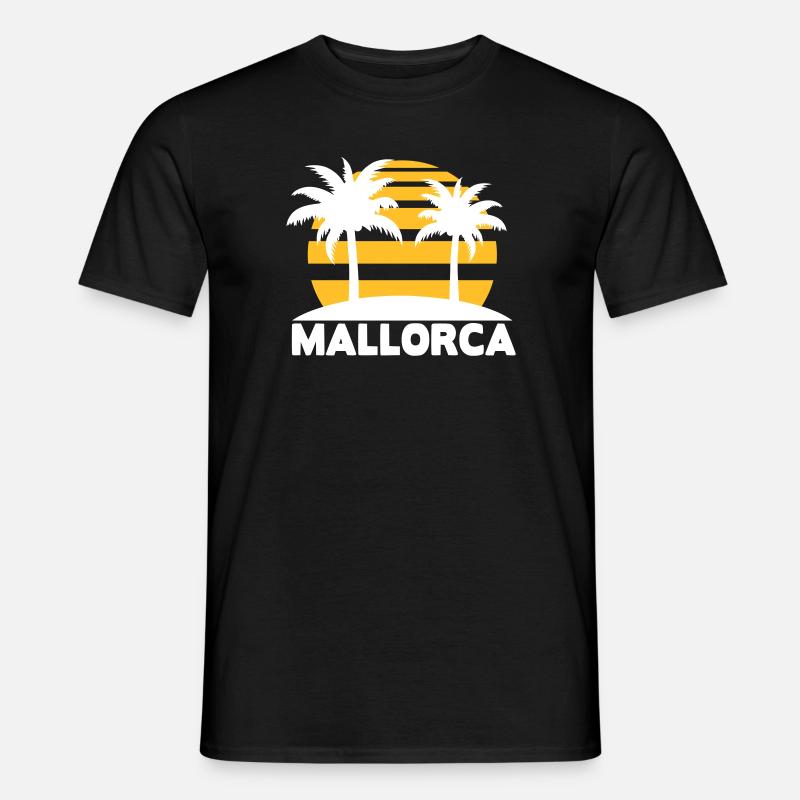 Majorque - T-shirt homme - noir