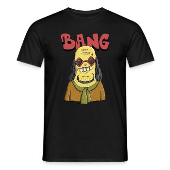 Bang - Männer T-Shirt - Schwarz - Vorne - AI Model Male 178 light (178cm)