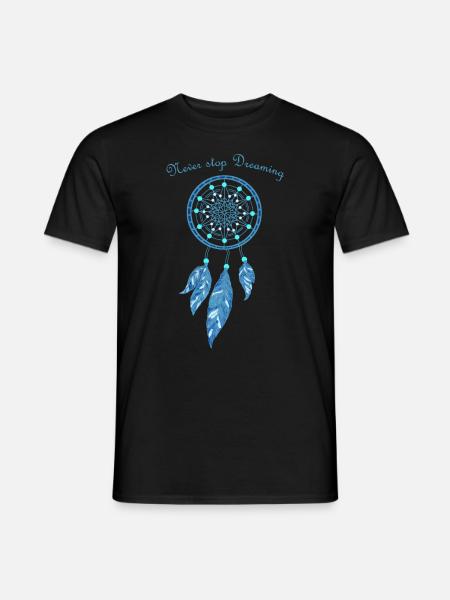 dream catcher - Men's T-Shirt - black