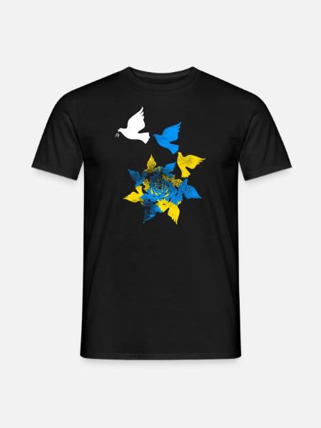 Ukraine - Men's T-Shirt - black