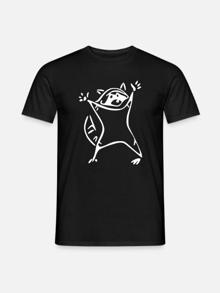 Raccoon - raccoon - Men's T-Shirt - black
