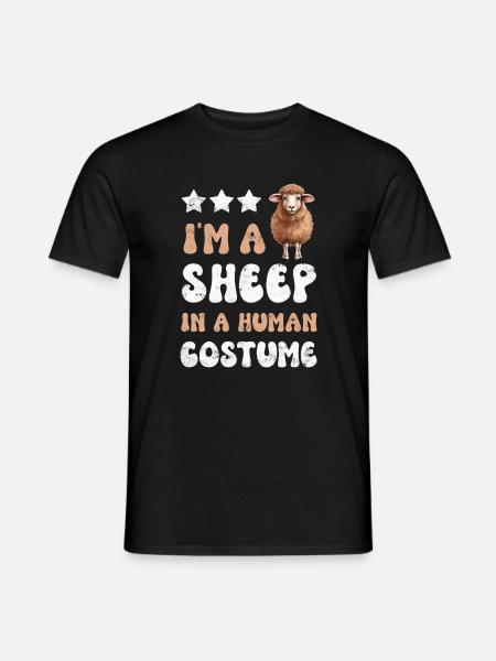 Sheep Sheep - Men's T-Shirt - black