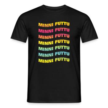 minnie futtu t-shirt Sicily t-shirt - Men's T-Shirt - black - Front - AI Model Male 178 light (178cm)