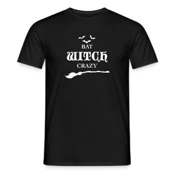 Bad Witch Crazy - Men's T-Shirt - black - Front - AI Model Male 178 light (178cm)