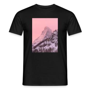 Matterhorn 3 - Men's T-Shirt - black - Front - AI Model Male 178 light (178cm)