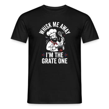Chef râpé Maître des fouets - T-shirt homme - noir - Devant - AI Model Male 178 light (178cm)