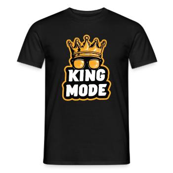 T-shirt drôle du Roi des Échecs pour hommes - T-shirt homme - noir - Devant - AI Model Male 178 light (178cm)