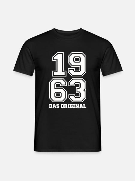 1963 das Original! - Männer T-Shirt - Schwarz
