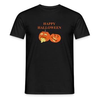 Halloween Shirt Mom,Pumpkin Shirt, Witch Shirt - Männer T-Shirt - Schwarz - Vorne - AI Model Male 178 light (178cm)