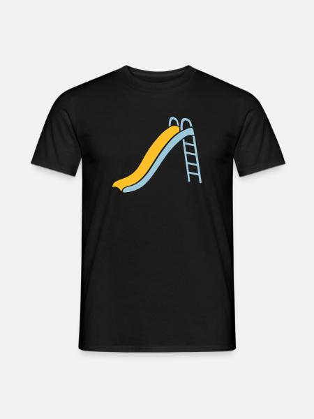 slide - Men's T-Shirt - black