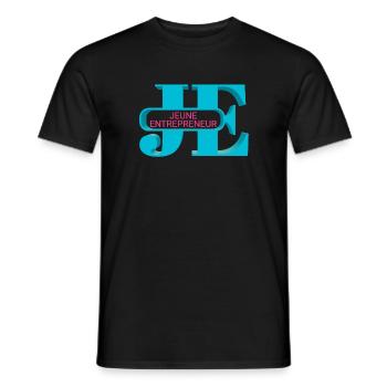 Jungunternehmer - Männer T-Shirt - Schwarz - Vorne - AI Model Male 178 light (178cm)